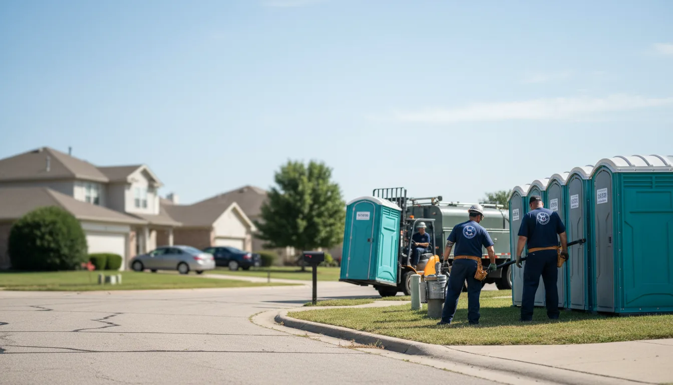 Porta Potty Rental in Omaha, IL near me